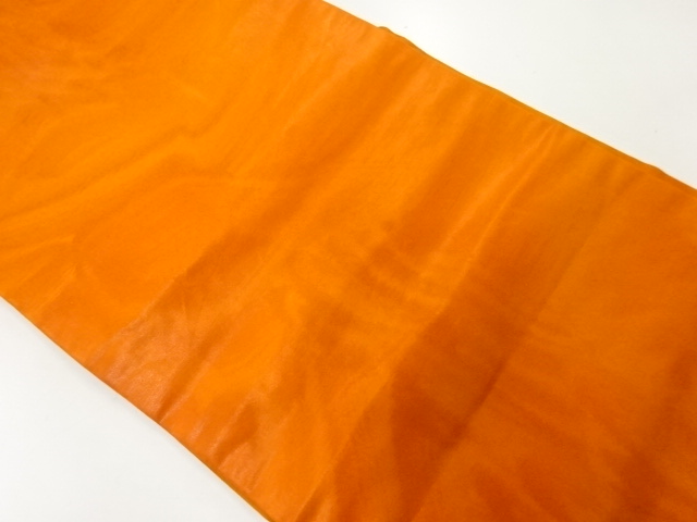 JAPANESE KIMONO / VINTAGE HIRAKI NAGOYAO OBI / SILK / WOVEN ABSTRACT PATTERN